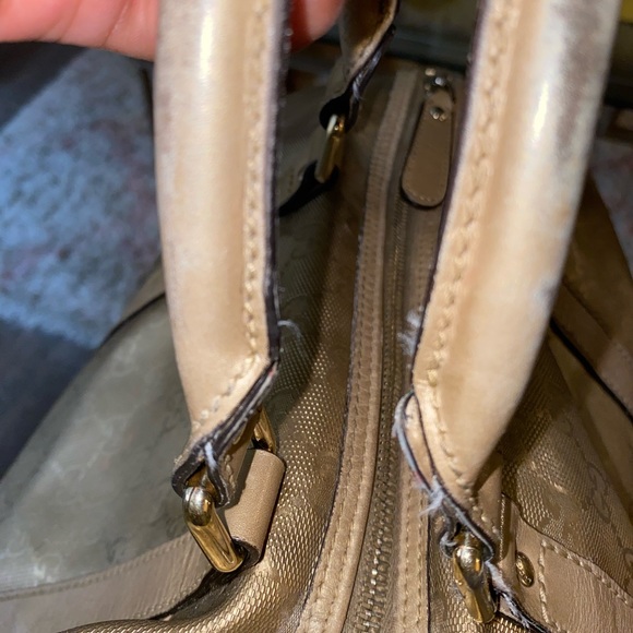 authentic gucci  handbag GOLD LIMITED EDIT… - Picture 9 of 12